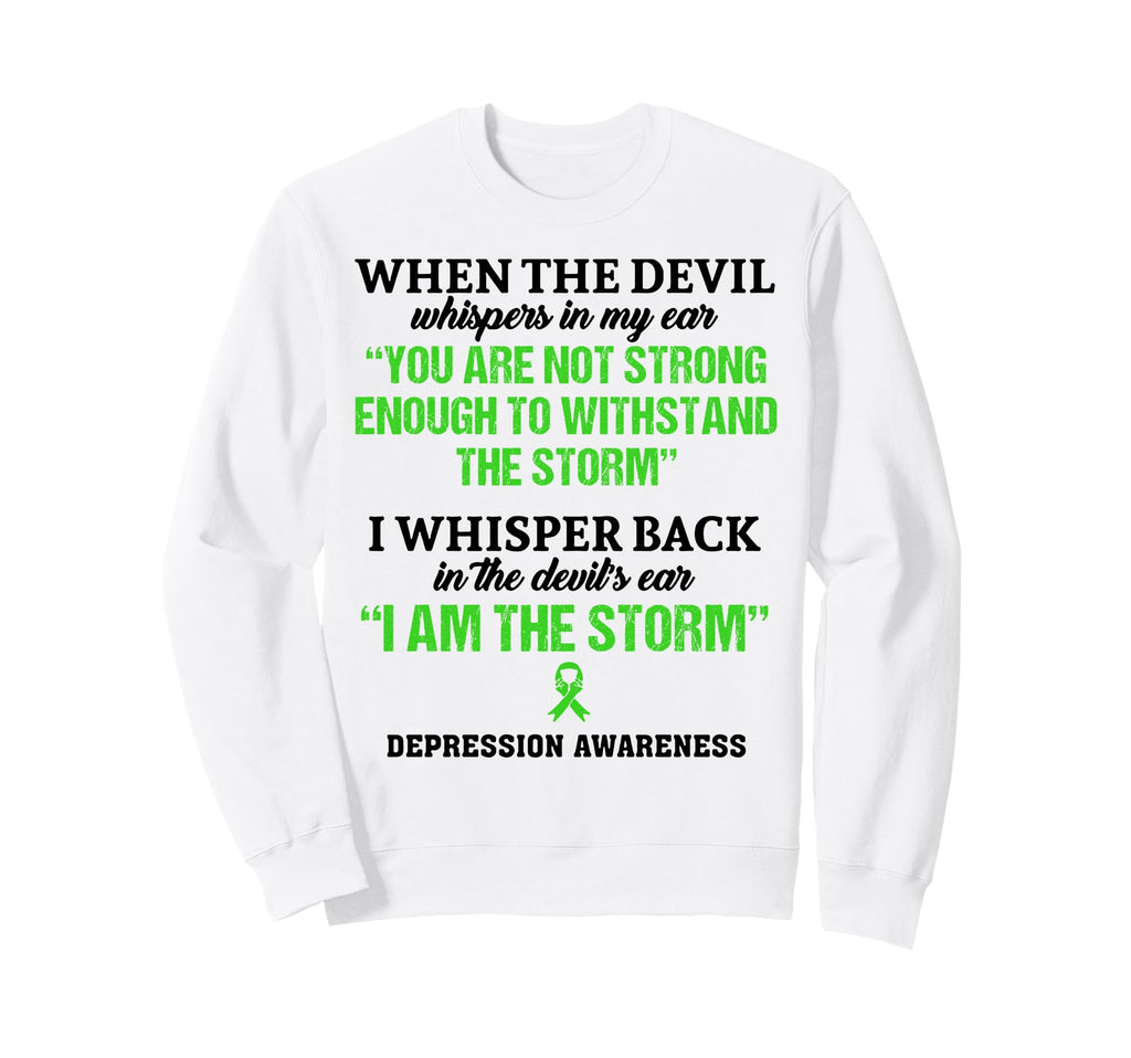 When Devil Whispers My Ear You Sweatshirt - Fun Novelty Design Men Women - T-Shirt, Sweatshirt, Hoodie