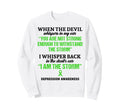 When Devil Whispers My Ear You Sweatshirt - Fun Novelty Design Men Women - T-Shirt, Sweatshirt, Hoodie