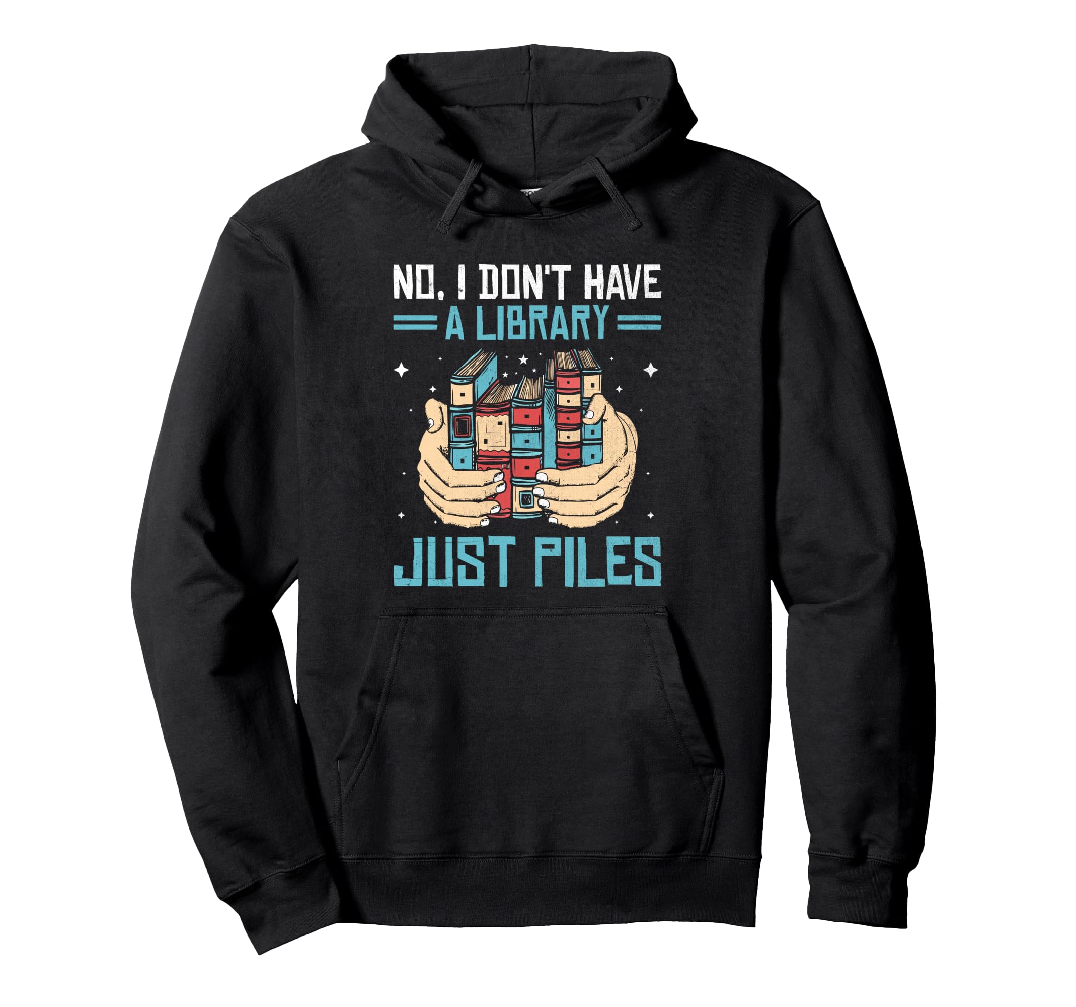 Funny Rare Books Collector Collection Hoodie - Minimalist Print Men Women - T-Shirt, Sweatshirt, Hoodie