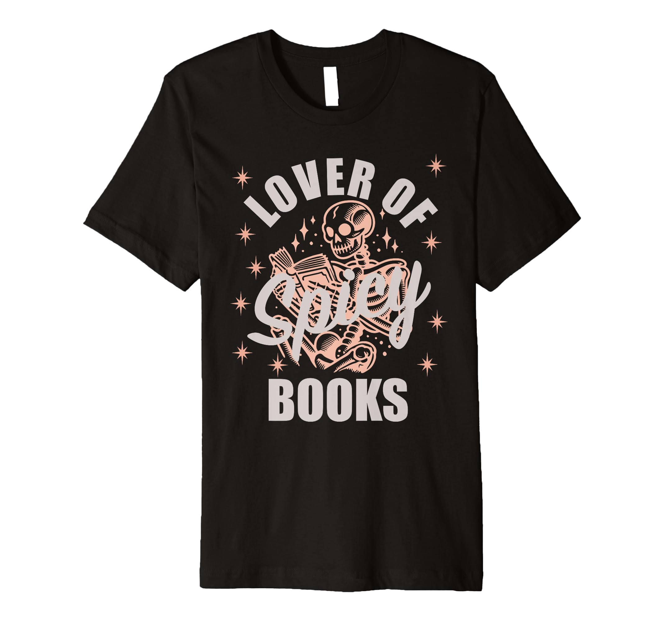 Spicy Bookish Dark Romance Book Spicy T-Shirt - Minimalist Print Unisex - T-Shirt, Sweatshirt, Hoodie