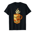 Books Coffee Mug Reading Lover T-Shirt - Custom Art Print Men Women - T-Shirt, Sweatshirt, Hoodie