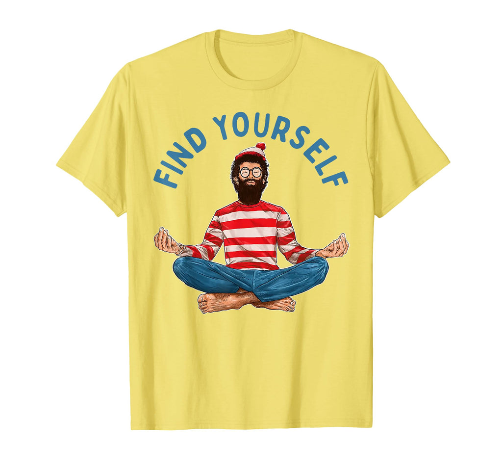 Funny Find Yourself Meditation T-Shirt - Custom Art Print Unisex - T-Shirt, Sweatshirt, Hoodie