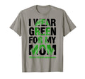 I Wear Green My Mom Mental Health T-Shirt - Graphic Print for Adults - T-Shirt, Sweatshirt, Hoodie