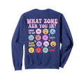 Zone Regulation School Counselor Sweatshirt - Aesthetic Graphic for Adults - T-Shirt, Sweatshirt, Hoodie