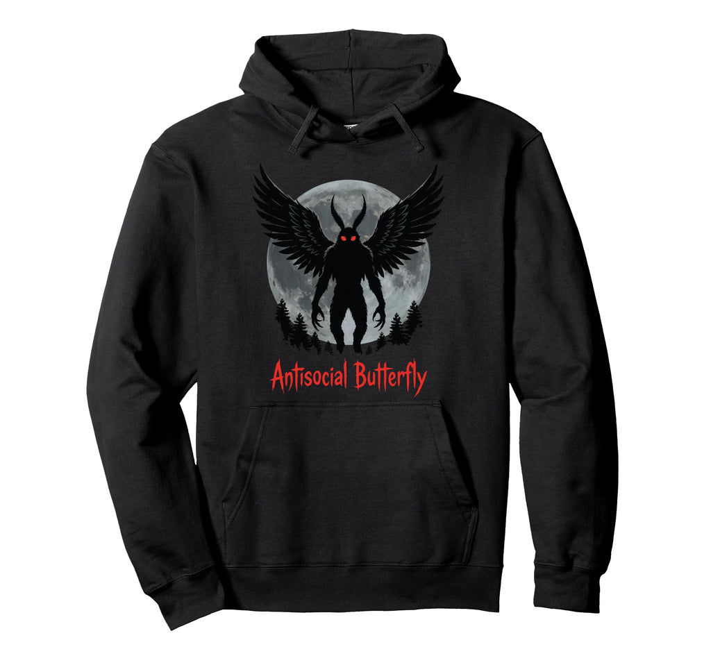 Cryptid Cryptozoology Mothman T-Shirt - Custom Art Print Men Women - T-Shirt, Sweatshirt, Hoodie