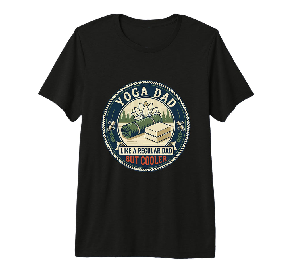 Mens Yoga Dad Meditation Fitness T-Shirt - Streetwear Style for Adults - T-Shirt, Sweatshirt, Hoodie