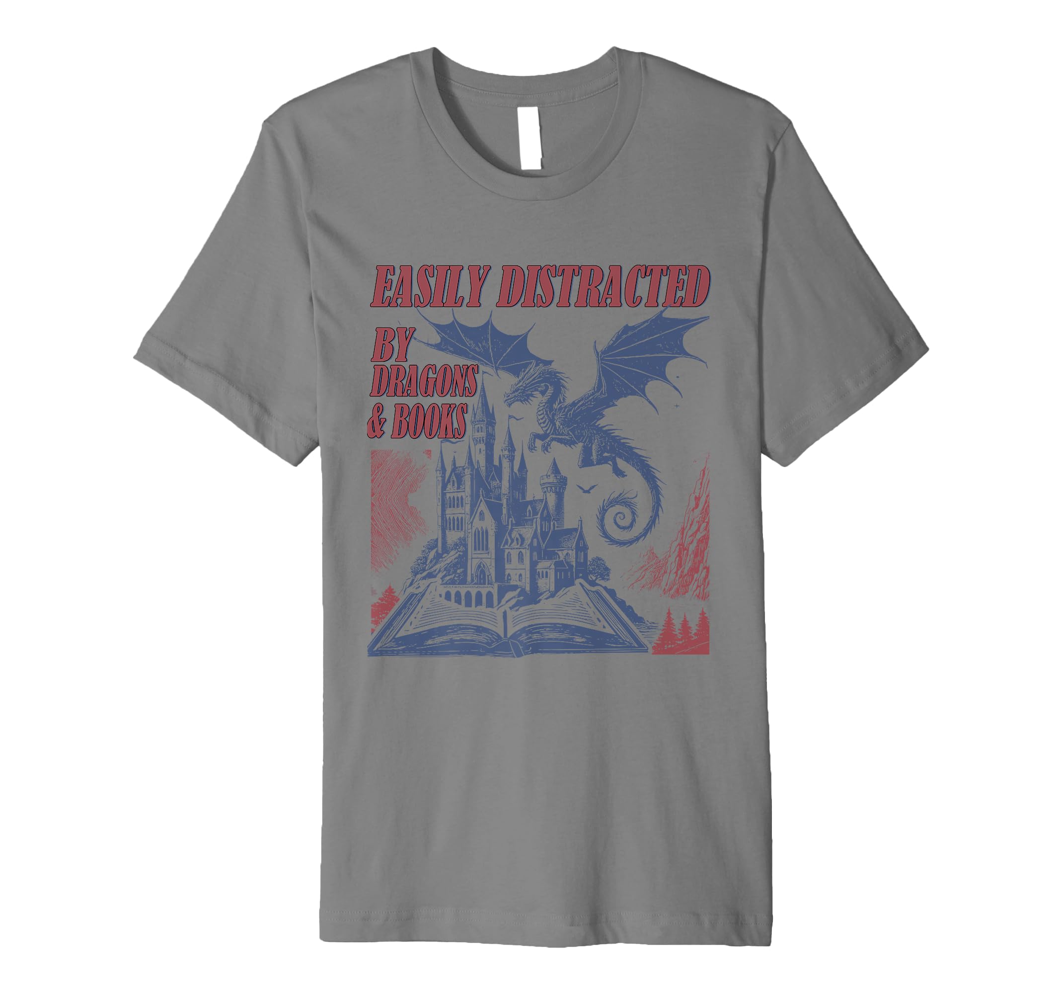 Easily Distracted Dragons And T-Shirt - Casual Everyday Wear for Adults - T-Shirt, Sweatshirt, Hoodie