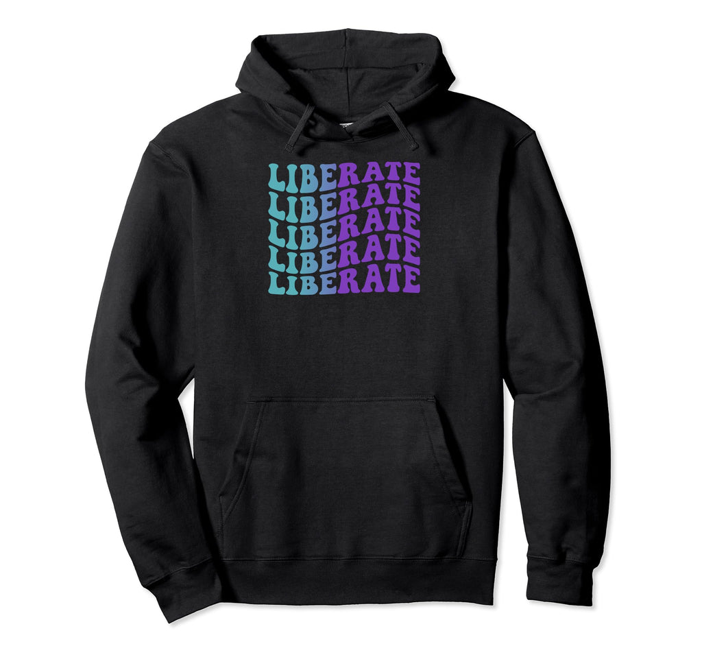 Liberate Mental Health Awareness Hoodie - Custom Art Print Men Women - T-Shirt, Sweatshirt, Hoodie