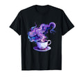Cosmic Cafe Celestial Coffee Drinker T-Shirt - Fun Novelty Design Unisex - T-Shirt, Sweatshirt, Hoodie