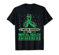 I Wear Green Mental Health Awareness T-Shirt - Minimalist Print Men Women - T-Shirt, Sweatshirt, Hoodie