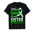 I Wear Green My Sister Mental Health T-Shirt - Fun Novelty Design Unisex - T-Shirt, Sweatshirt, Hoodie