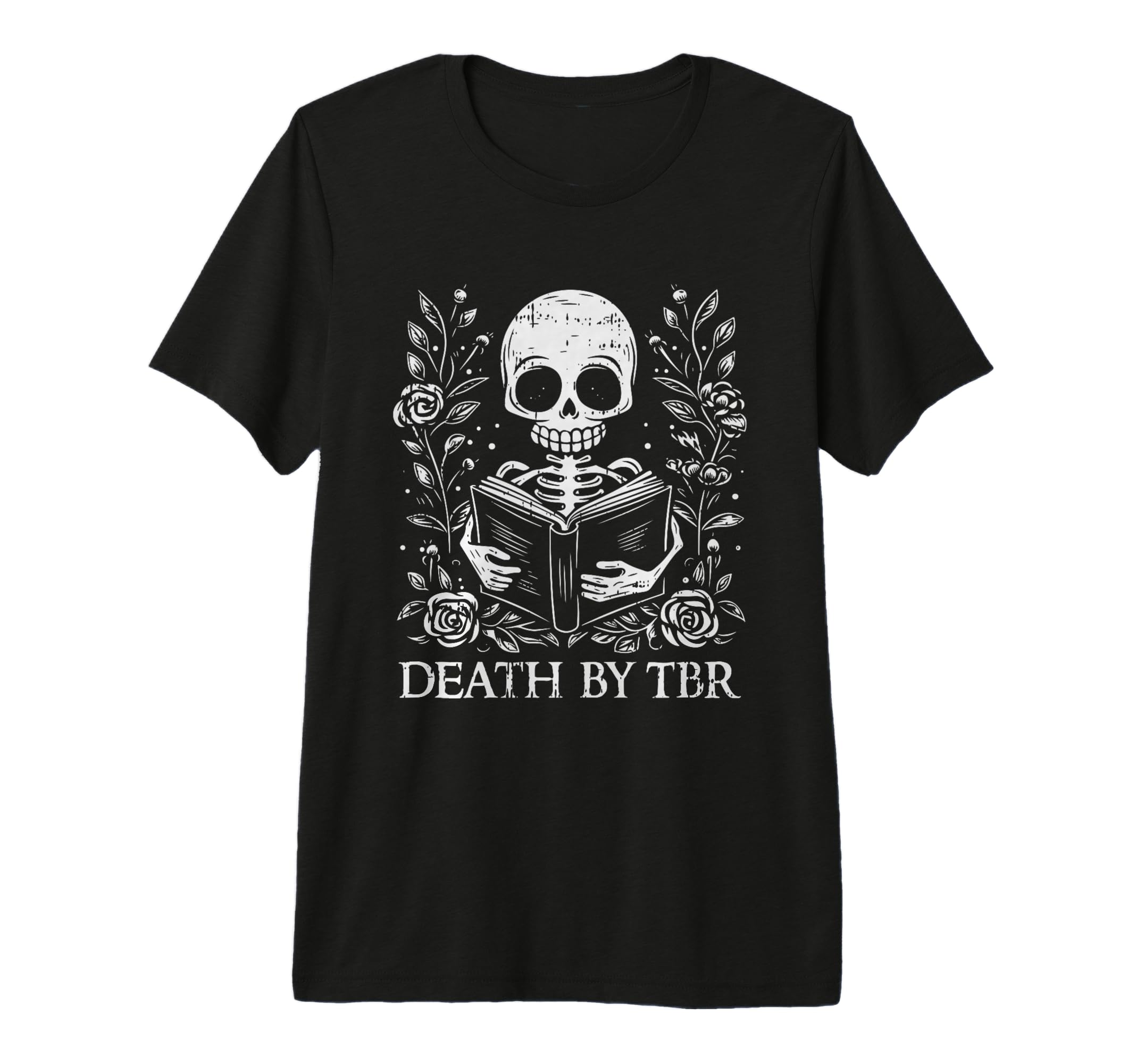 Death Tbr Reading Book Lover T-Shirt - Fun Novelty Design for Adults - T-Shirt, Sweatshirt, Hoodie
