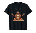 Meditation Cockroach Yoga Pose T-Shirt - Minimalist Print for Adults - T-Shirt, Sweatshirt, Hoodie