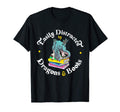 Easily Distracted Dragons And Books T-Shirt - Minimalist Print Unisex - T-Shirt, Sweatshirt, Hoodie