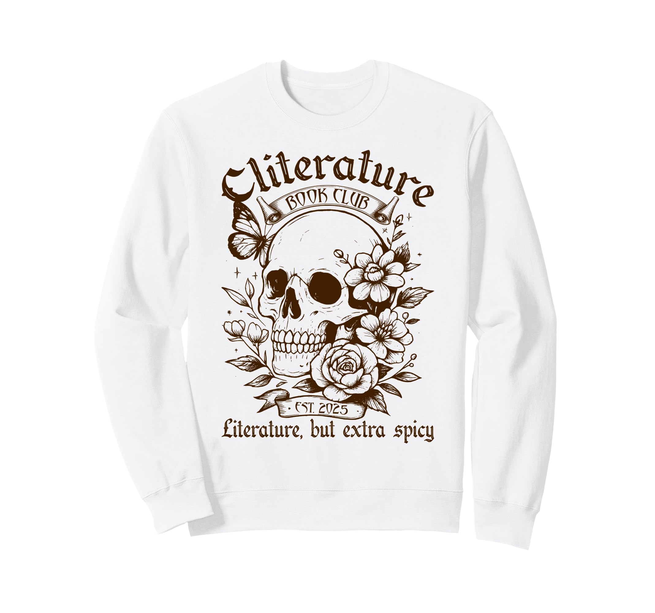 Spicy Book Reader Reading Sweatshirt - Casual Everyday Wear for Adults - T-Shirt, Sweatshirt, Hoodie