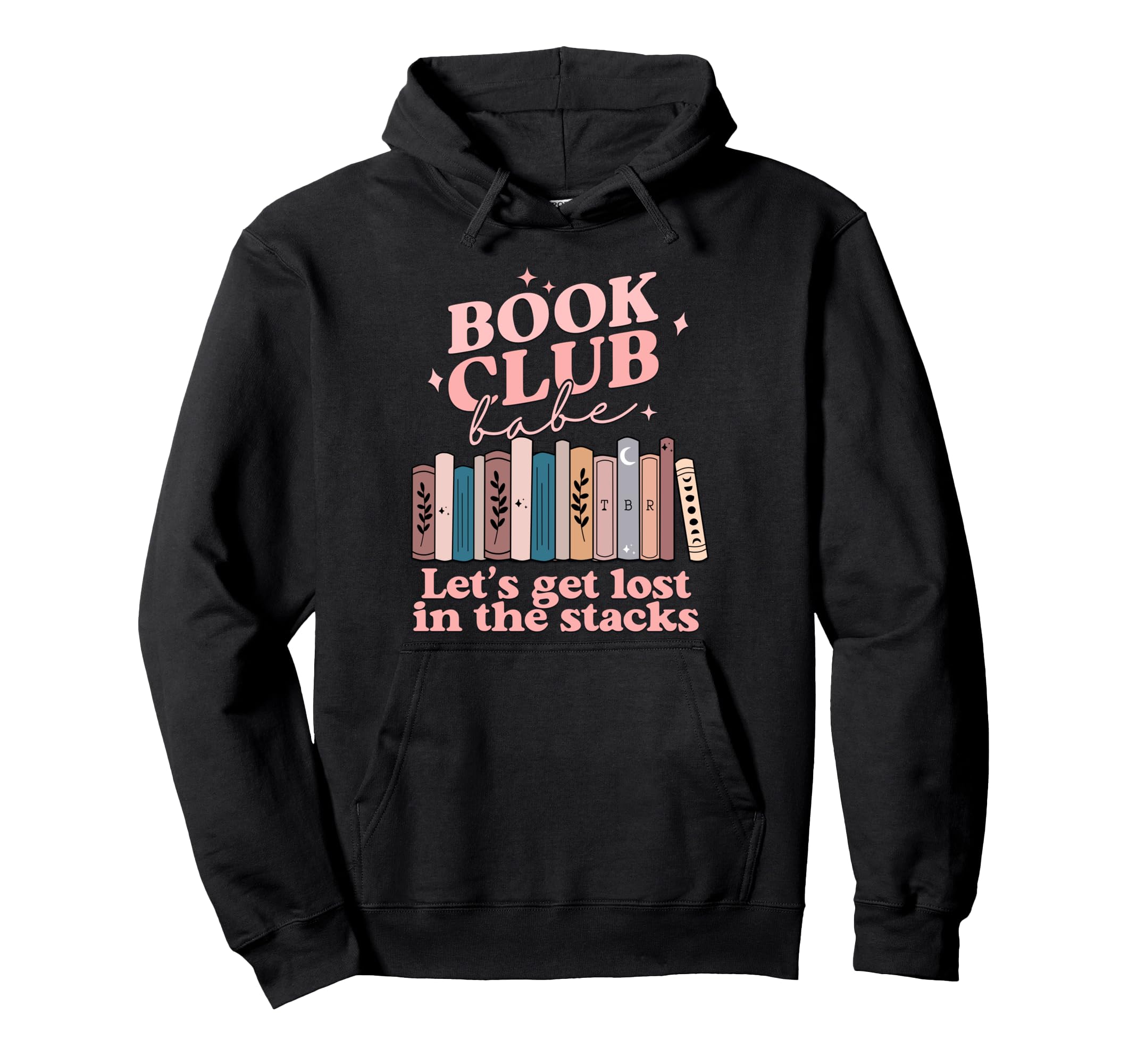 Book Club Babe Bibliophile Hoodie - Aesthetic Graphic Men Women - T-Shirt, Sweatshirt, Hoodie