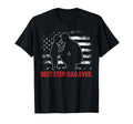 Best Step Dad Ever Us American Flag T-Shirt - Aesthetic Graphic Unisex - T-Shirt, Sweatshirt, Hoodie