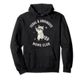 Feral Unhinged Moms Club Raccoon Mom Moms Hoodie - Novelty Apparel Unisex - T-Shirt, Sweatshirt, Hoodie
