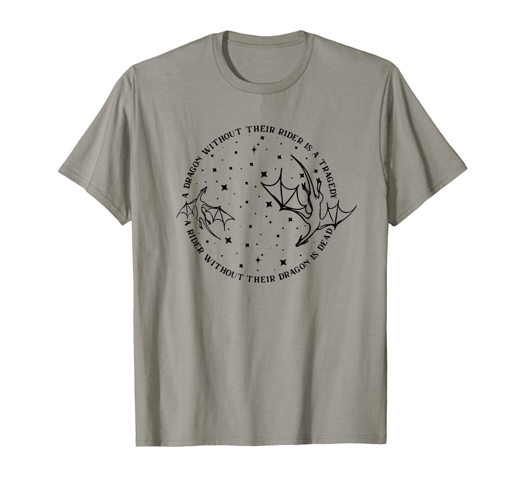 Dragon Without Their Rider Is Tragedy T-Shirt - Custom Art Print for Adults - T-Shirt, Sweatshirt, Hoodie