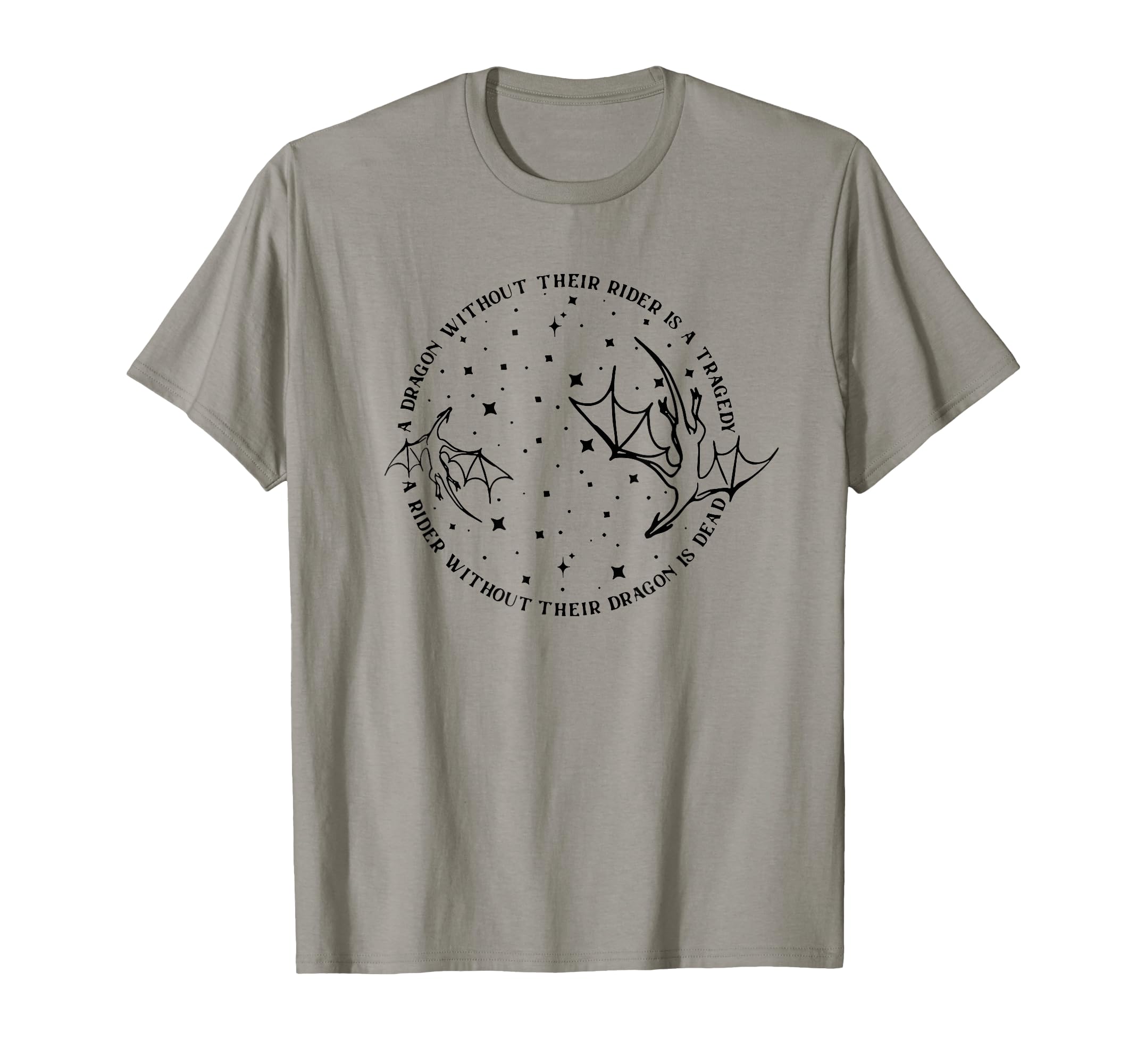 Dragon Without Their Rider Is Tragedy T-Shirt - Custom Art Print for Adults - T-Shirt, Sweatshirt, Hoodie