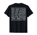 Dear Person Behind Me You Are Amazing T-Shirt - Novelty Apparel for Adults - T-Shirt, Sweatshirt, Hoodie