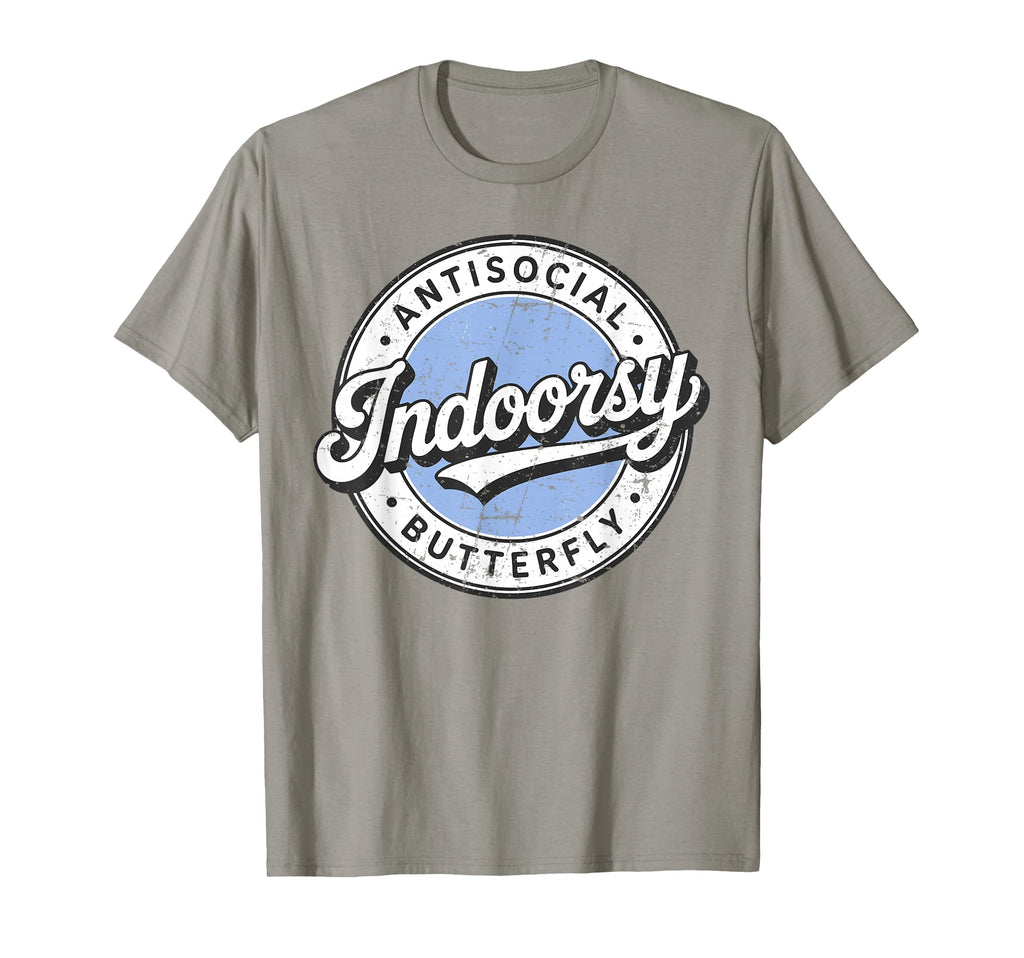 Indoorsy Antisocial Butterfly T-Shirt - Streetwear Style Men Women - T-Shirt, Sweatshirt, Hoodie