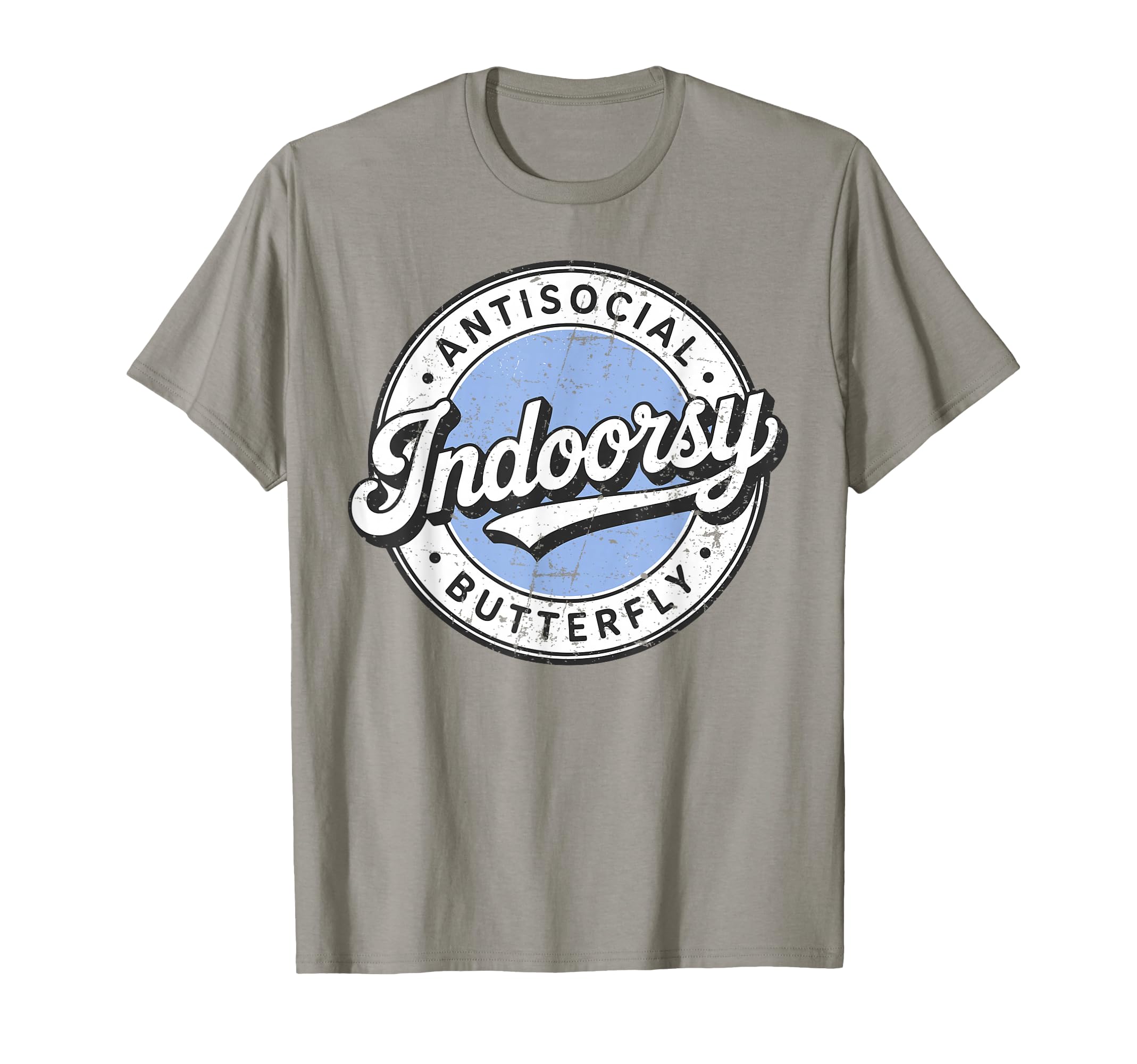 Indoorsy Antisocial Butterfly T-Shirt - Streetwear Style Men Women - T-Shirt, Sweatshirt, Hoodie