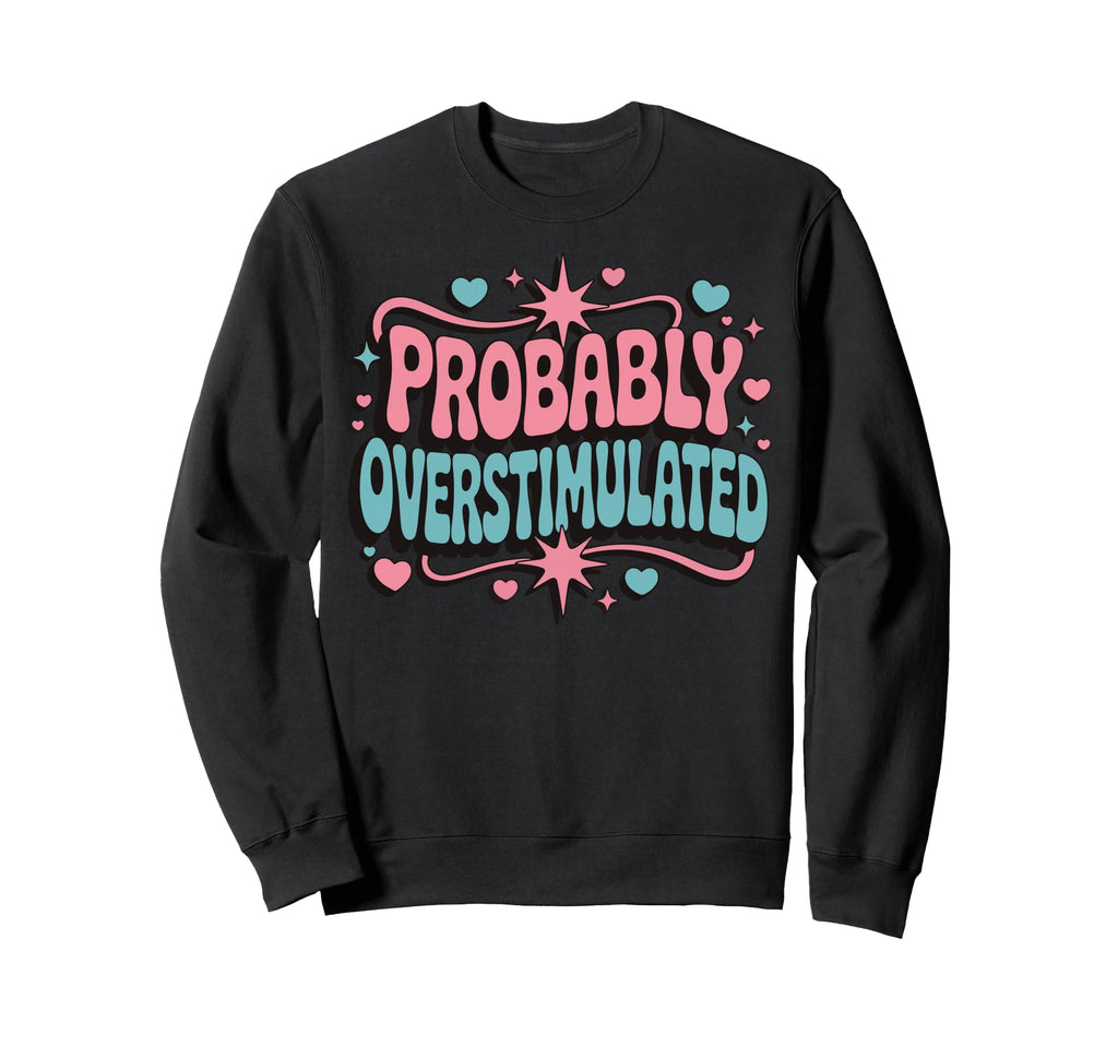 Anxiety Introvert Mental Health Hoodie - Unique Graphic Men Women - T-Shirt, Sweatshirt, Hoodie