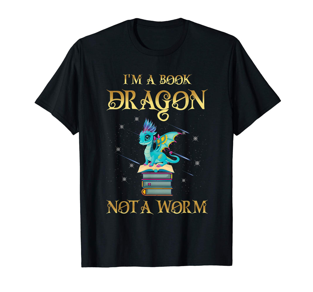 Im Book Dragon Books Reading Fans T-Shirt - Aesthetic Graphic for Adults - T-Shirt, Sweatshirt, Hoodie