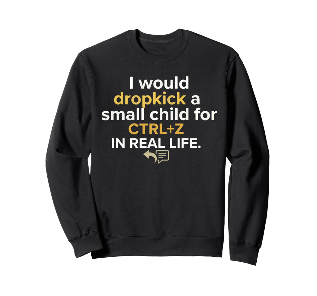 Funny Computer Geek And Office Tech Sweatshirt - Minimalist Print Men Women - T-Shirt, Sweatshirt, Hoodie