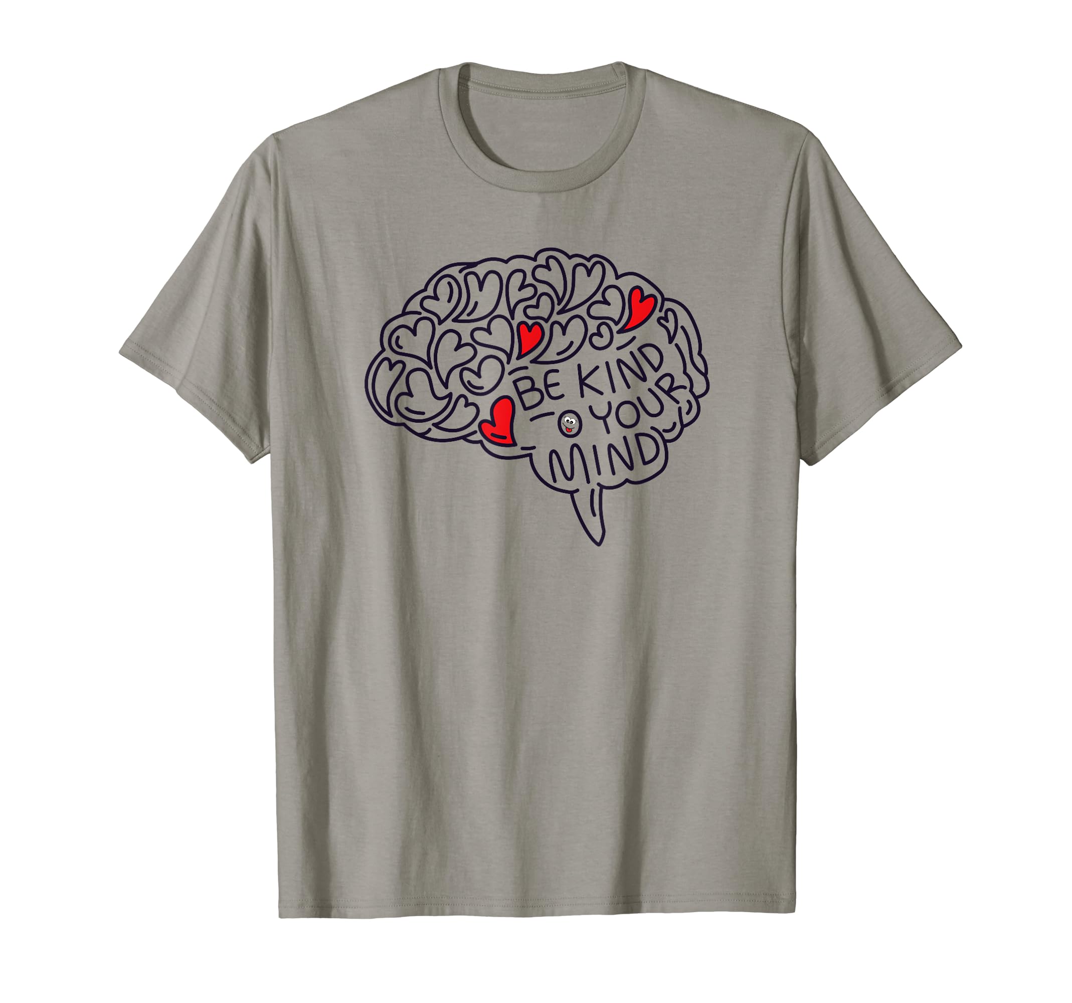 Be Kind To Your Mind Mental Health T-Shirt - Graphic Print for Adults - T-Shirt, Sweatshirt, Hoodie