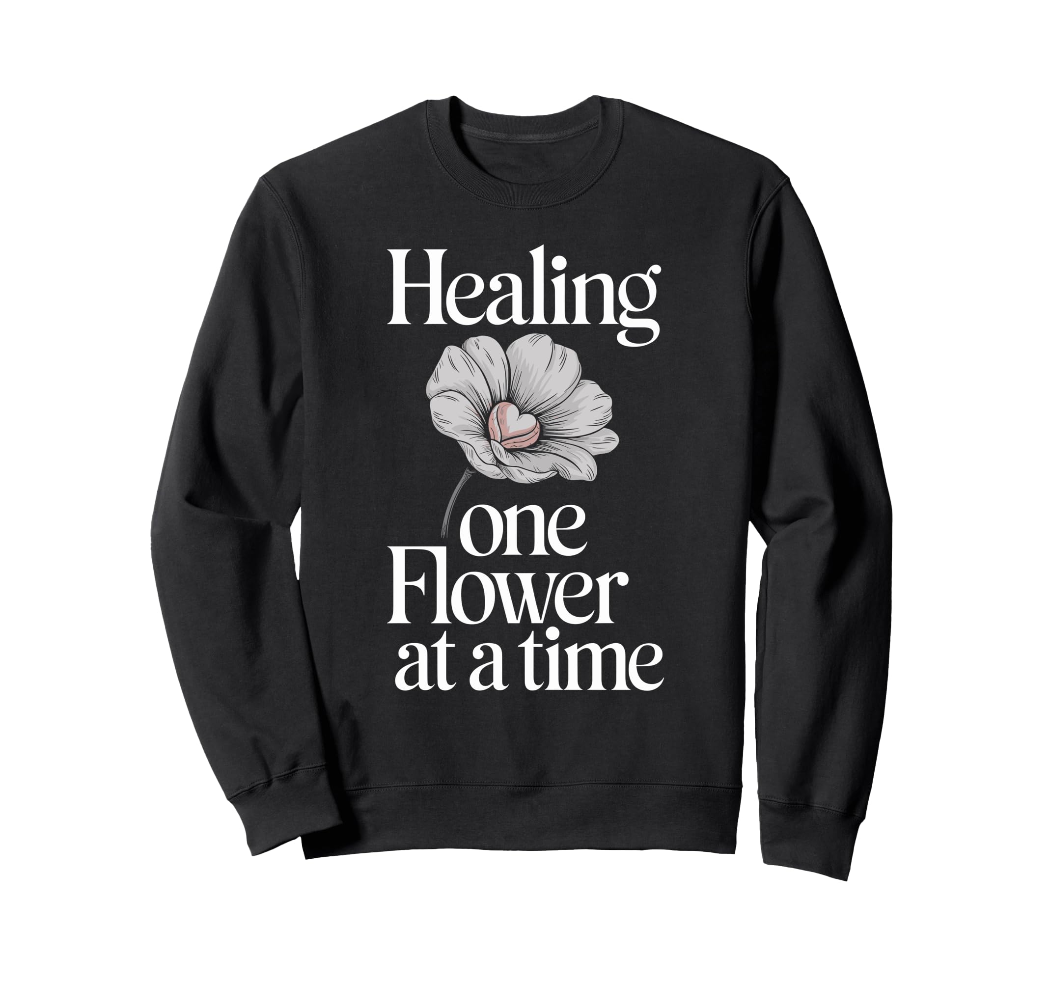 Garden Therapy Mindfulness Self Care Sweatshirt - Aesthetic Graphic Unisex - T-Shirt, Sweatshirt, Hoodie
