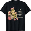Gods Still Working on My Face Reactions Funny Frog T-Shirt Unisex T-shirt, Sweatshirt, Hoodie, Long Sleeve Tee - T-Shirt, Sweatshirt, Hoodie