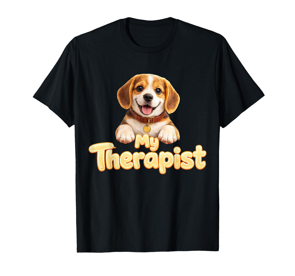 Beagle My Therapist T-Shirt - Aesthetic Graphic for Adults - T-Shirt, Sweatshirt, Hoodie