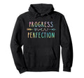 Back To School Progress Over Hoodie - Minimalist Print for Adults - T-Shirt, Sweatshirt, Hoodie