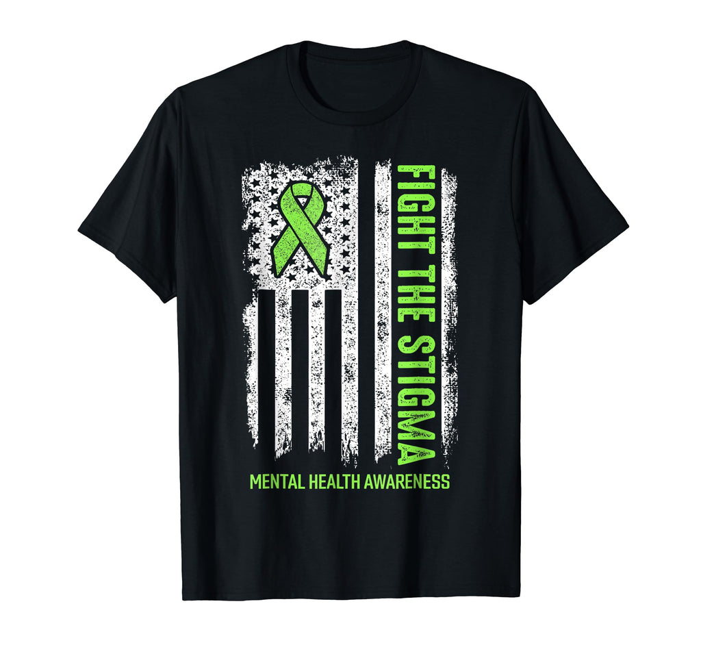 Mental Health Awareness Month Fight T-Shirt - Trendy Graphic for Adults - T-Shirt, Sweatshirt, Hoodie