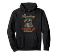 Dragon Reading Is Always Answer Books Dragon Hoodie - Unique Graphic Unisex - T-Shirt, Sweatshirt, Hoodie