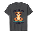 Dog Is My Therapy Healing Paw T-Shirt - Trendy Graphic for Adults - T-Shirt, Sweatshirt, Hoodie