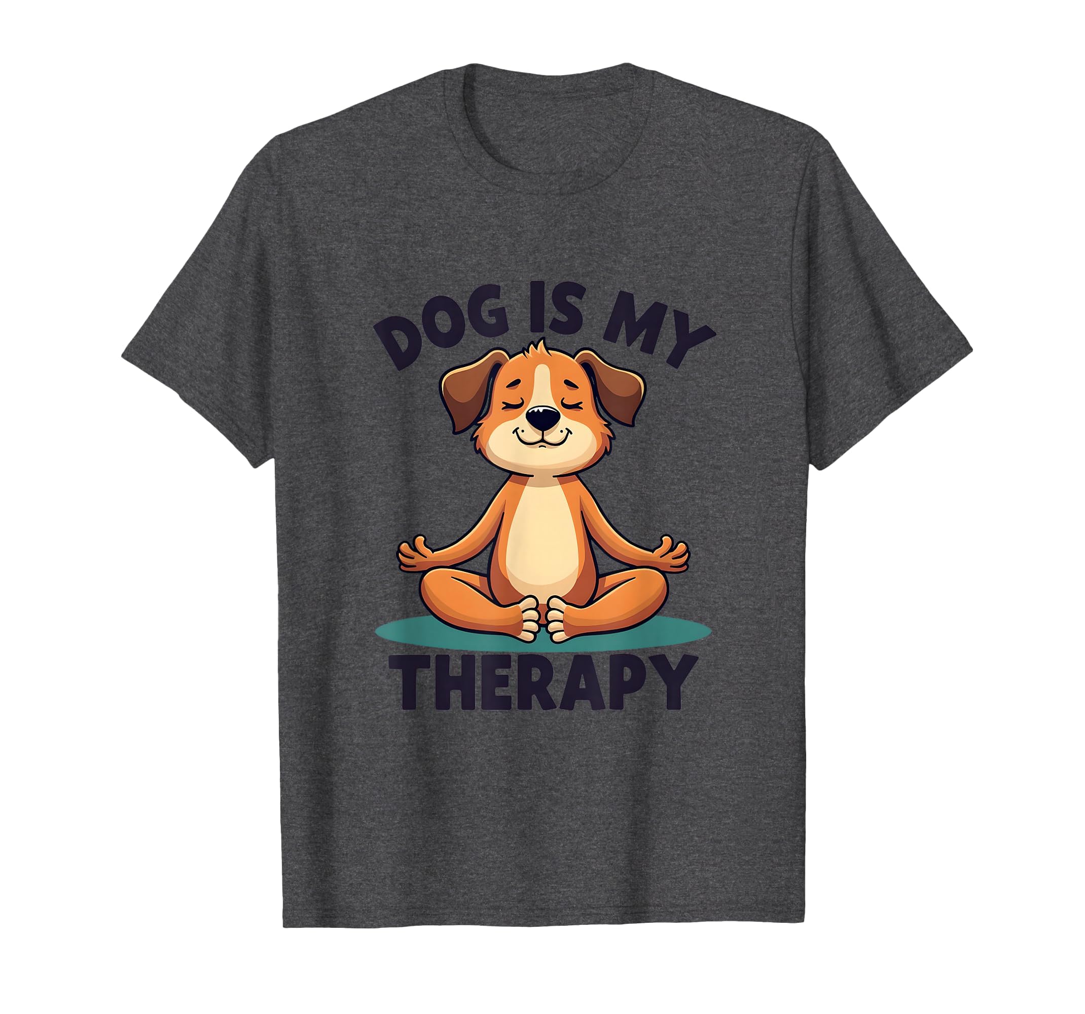 Dog Is My Therapy Healing Paw T-Shirt - Trendy Graphic for Adults - T-Shirt, Sweatshirt, Hoodie
