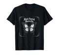 Gothic Antisocial Butterfly Teens T-Shirt - Novelty Apparel for Adults - T-Shirt, Sweatshirt, Hoodie