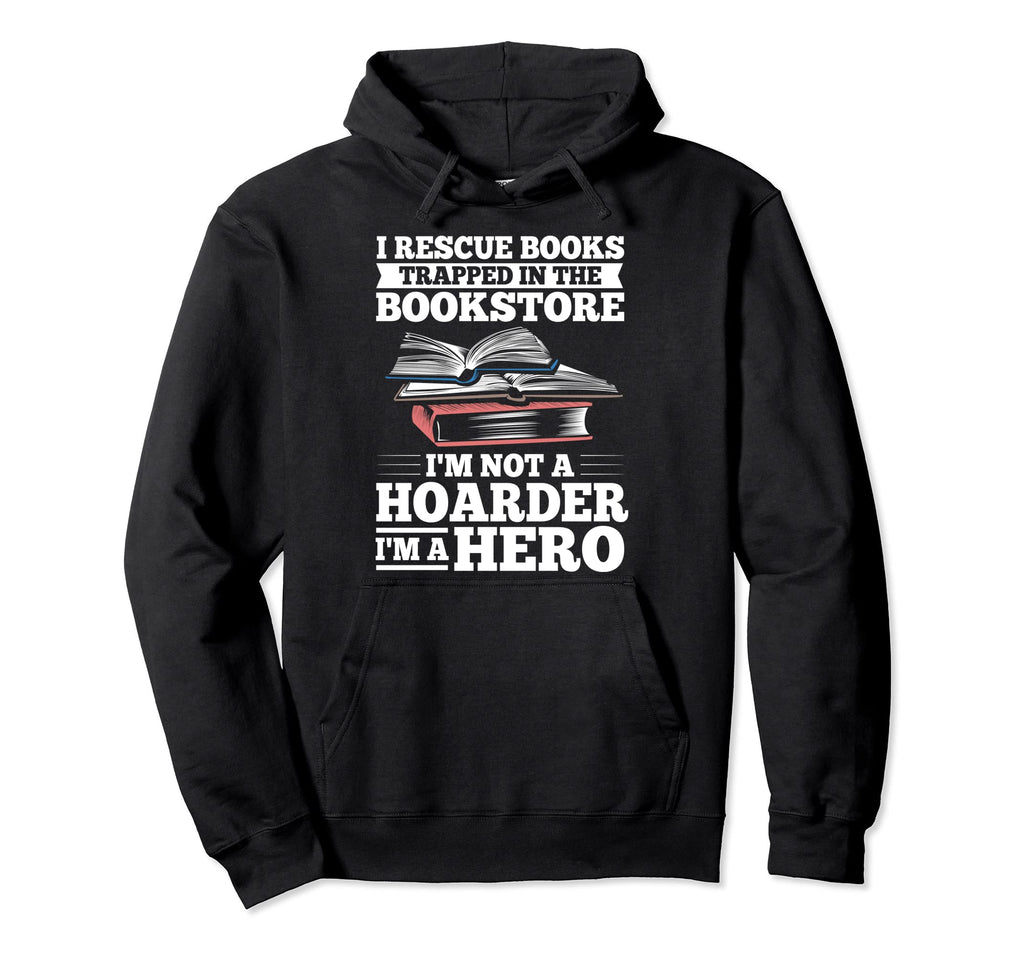 Bookworm Outfit Library Literature I Hoodie - Custom Art Print for Adults - T-Shirt, Sweatshirt, Hoodie
