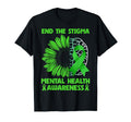 Mental Health Awareness End Stigma T-Shirt - Minimalist Print Men Women - T-Shirt, Sweatshirt, Hoodie