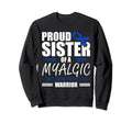 Proud Sister Myalgic Sweatshirt - Minimalist Print Unisex - T-Shirt, Sweatshirt, Hoodie