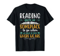 Reading Reader Book Lover Literature T-Shirt - Graphic Print Unisex - T-Shirt, Sweatshirt, Hoodie