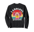 Axolotl Bookshelf Readsolotl Sweatshirt - Fun Novelty Design for Adults - T-Shirt, Sweatshirt, Hoodie