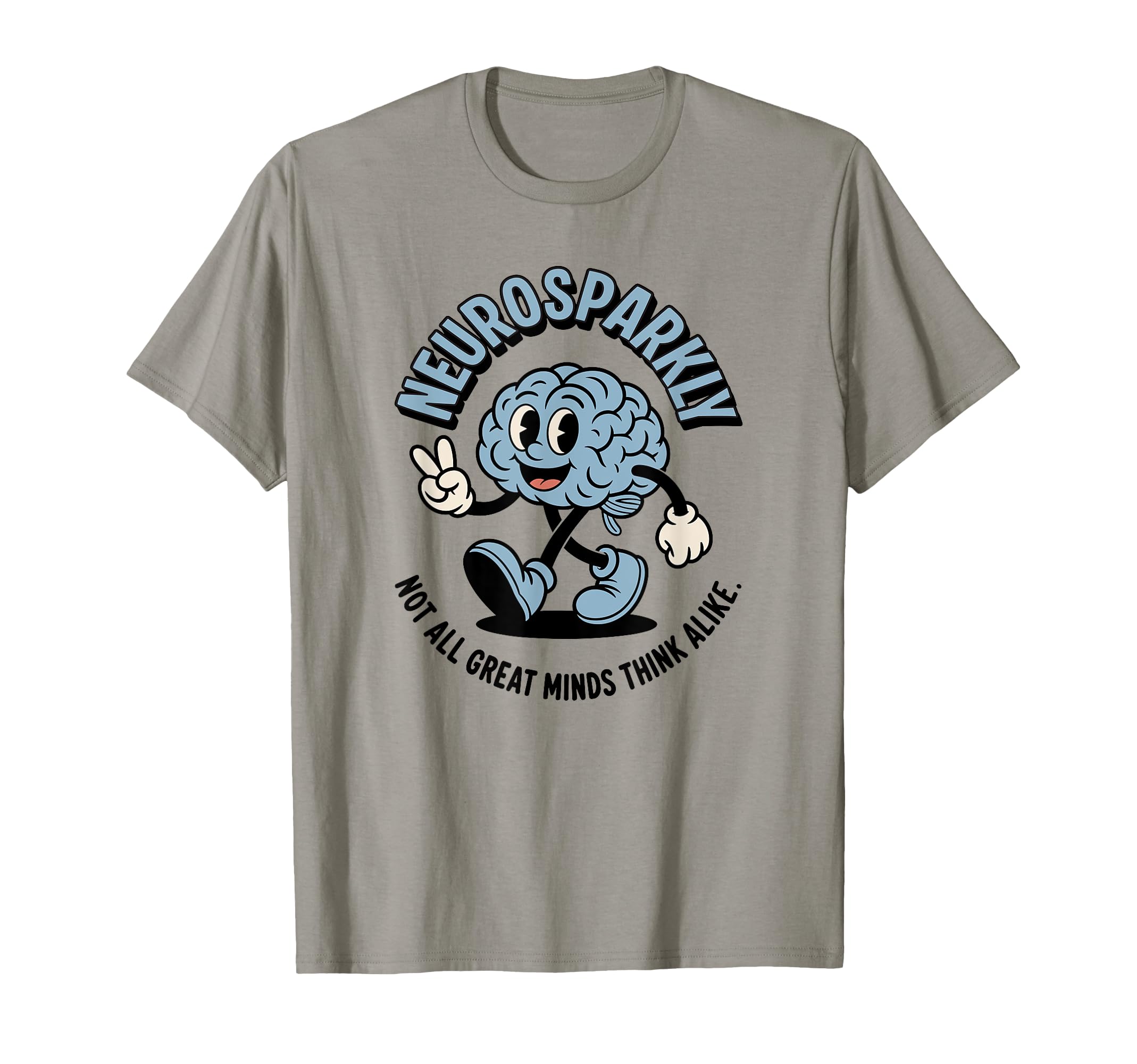 Neurosparkly Brain Autism Spectrum T-Shirt - Fun Novelty Design for Adults - T-Shirt, Sweatshirt, Hoodie