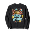 Smiles My Favorite Brain Wrinkles Sweatshirt - Custom Art Print Unisex - T-Shirt, Sweatshirt, Hoodie