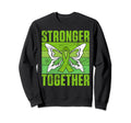 Stronger Together Mental Health Sweatshirt - Minimalist Print for Adults - T-Shirt, Sweatshirt, Hoodie
