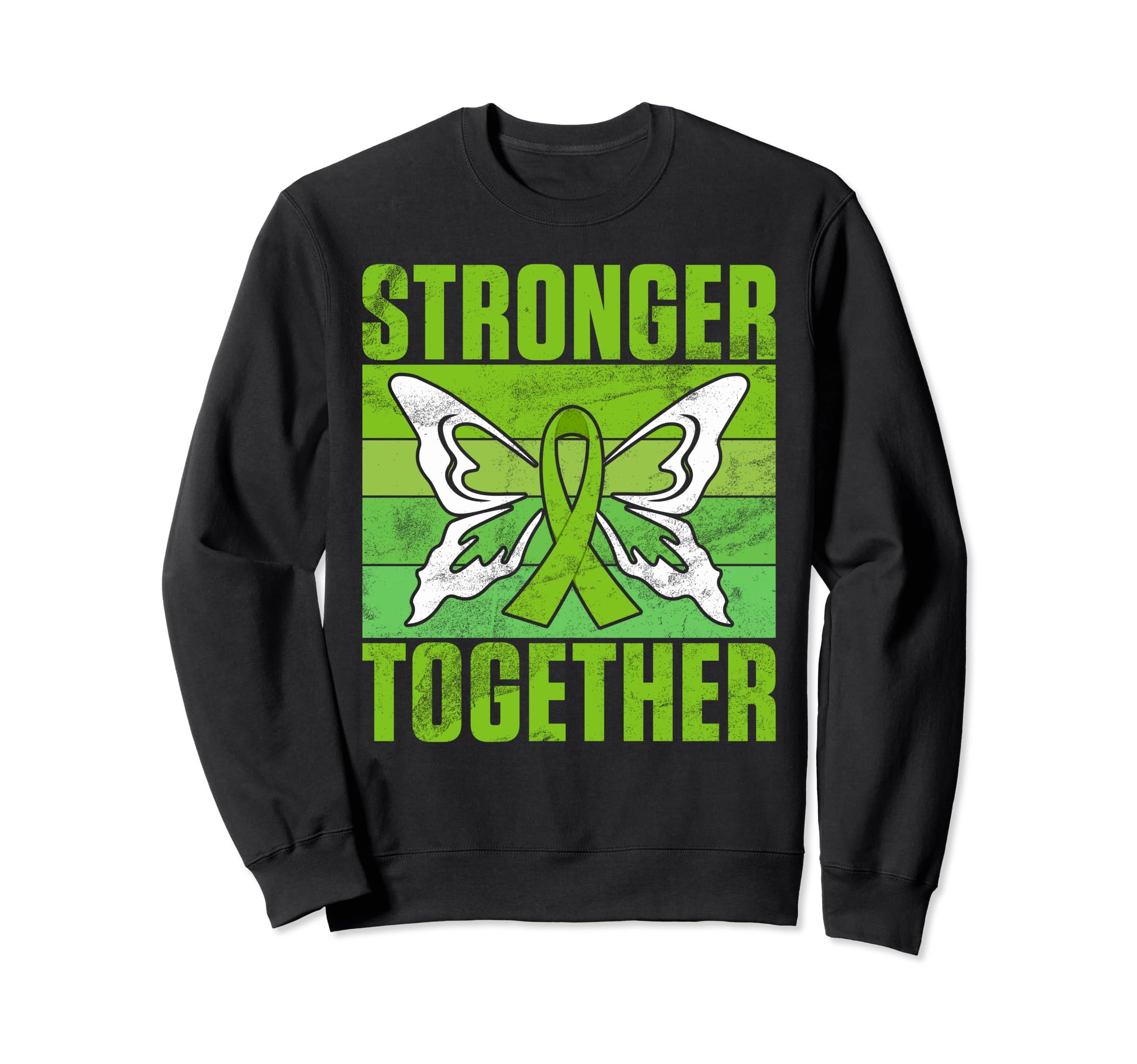 Stronger Together Mental Health Sweatshirt - Minimalist Print for Adults - T-Shirt, Sweatshirt, Hoodie