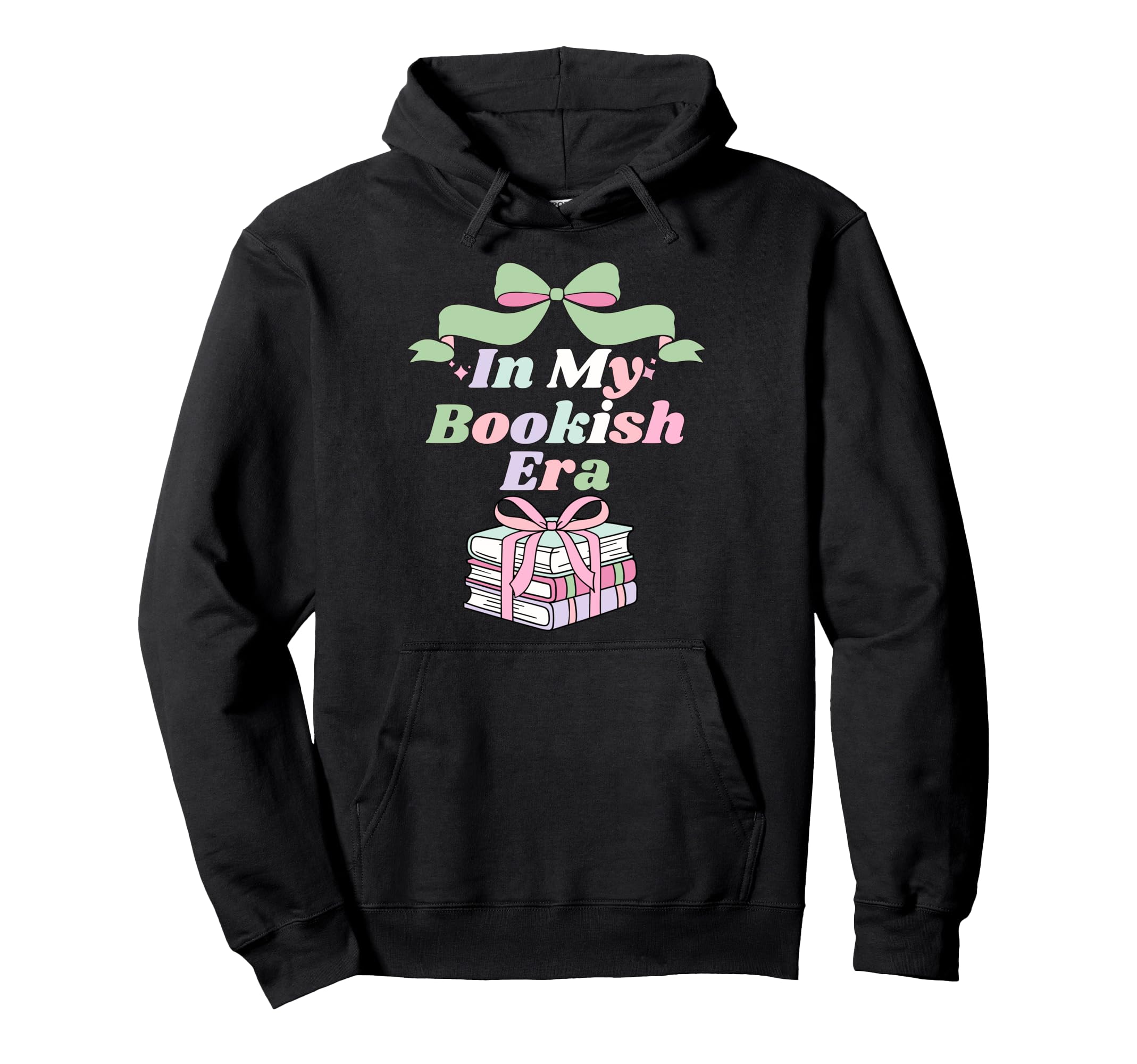My Bookish Era Book Lover Hoodie - Custom Art Print Unisex - T-Shirt, Sweatshirt, Hoodie